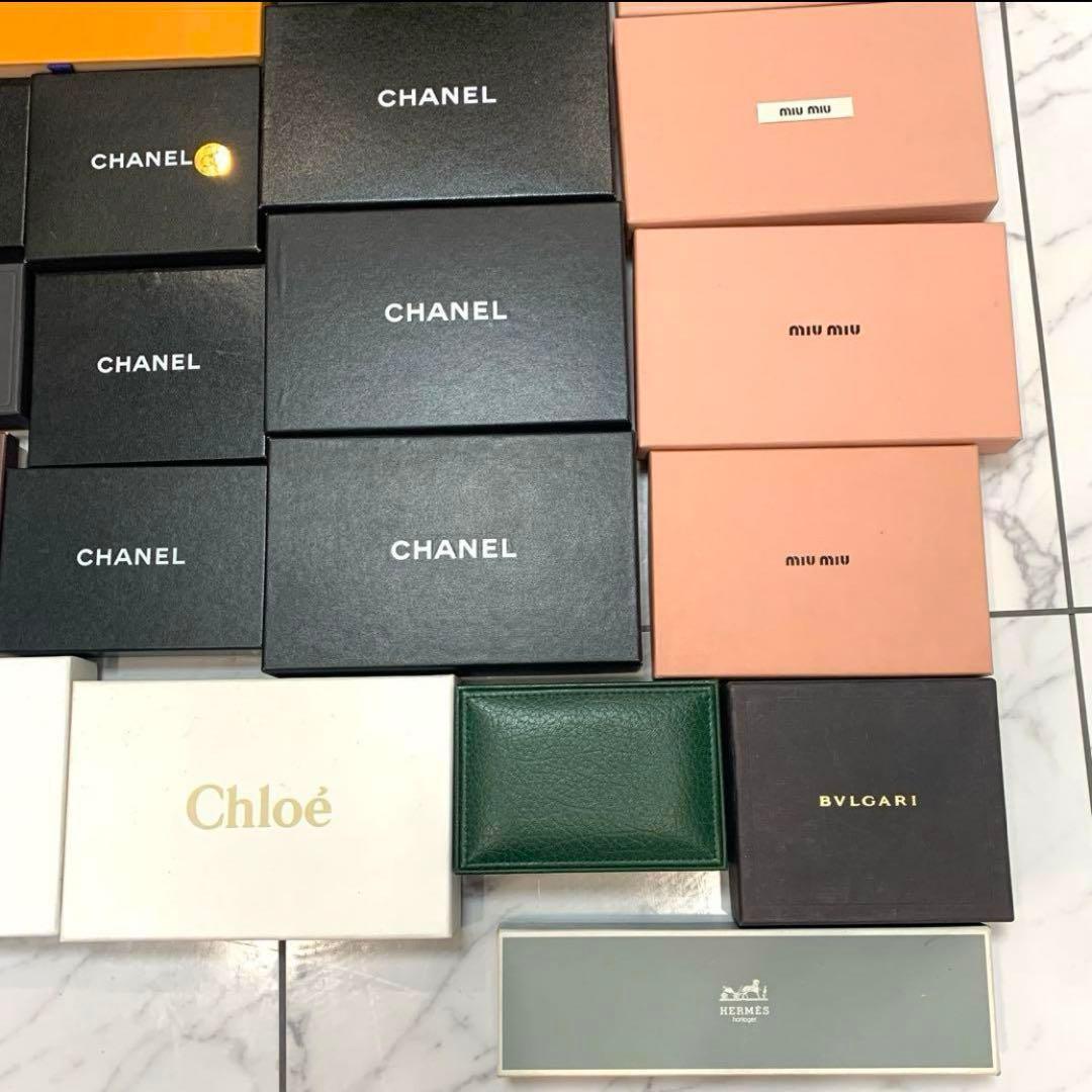 CHANEL LOUIS VUITTON miu miuなど　空箱まとめ売り