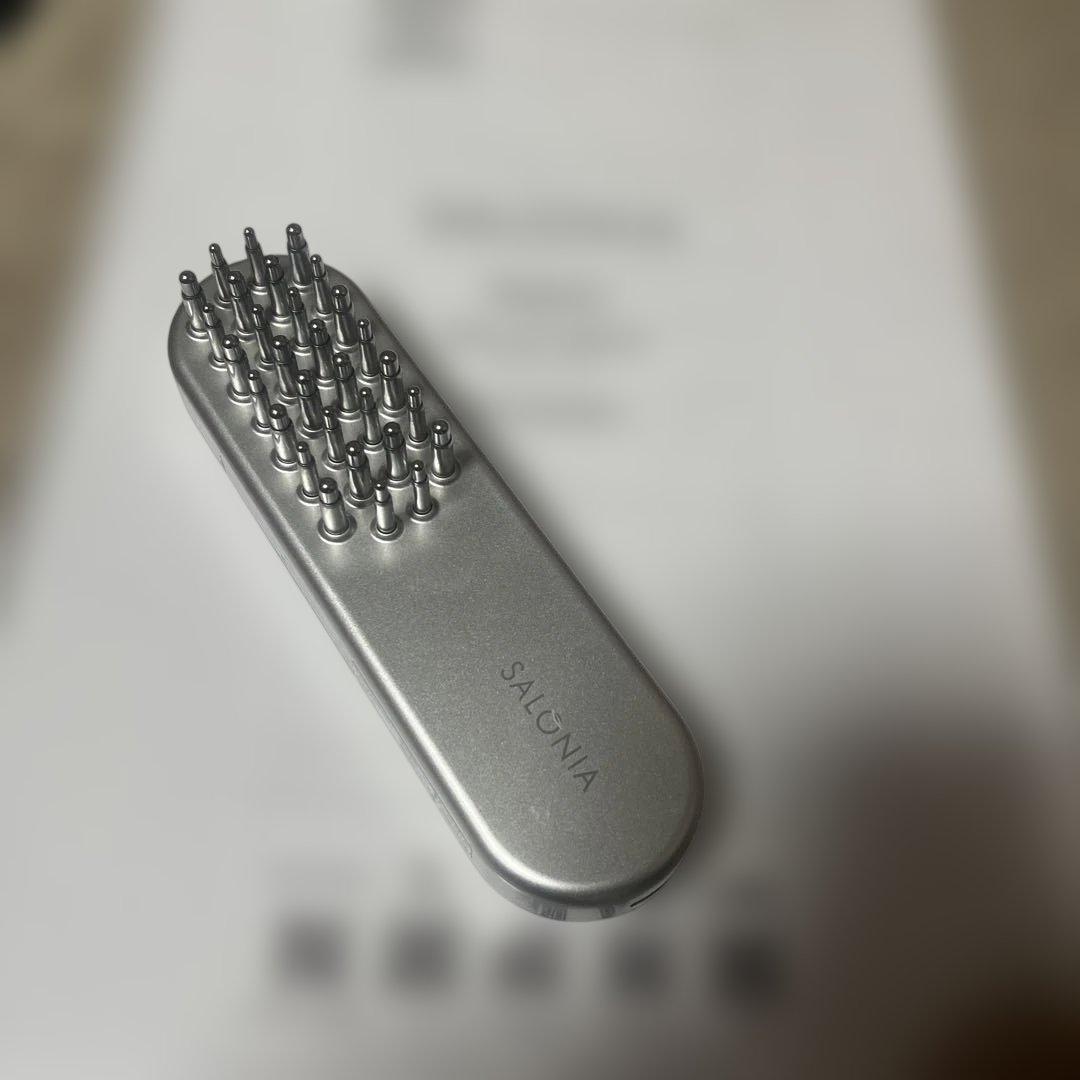 SALONIA マッサージ器具 SAL222065L シルバー EMS