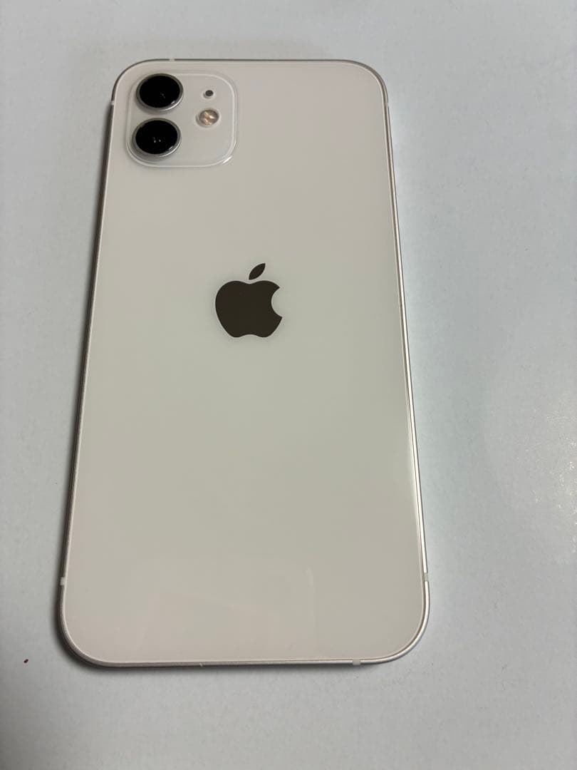 【ジャンク品】iPhone12 外カメラ不良 64GB ホワイト（SIMフリー）