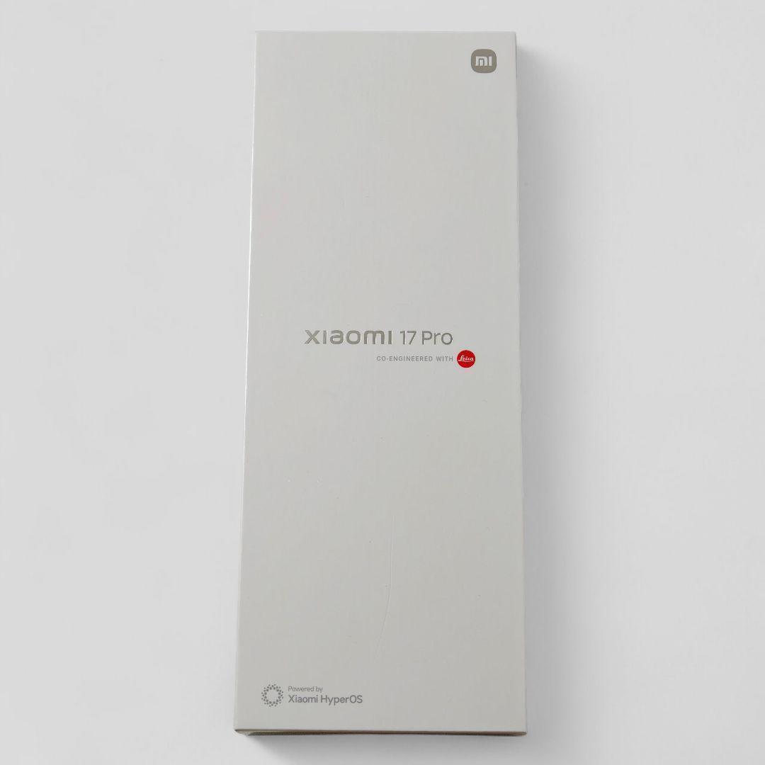 【ゆうちん】XIAOMI 17 Pro 12GB/256GBパープル中国版