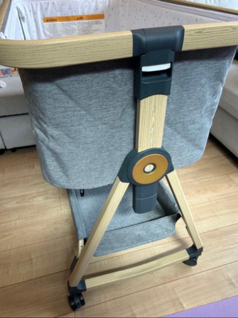 16日まで限定　ベビーベッド 添い寝ベット Maydolly 折りたたみベット