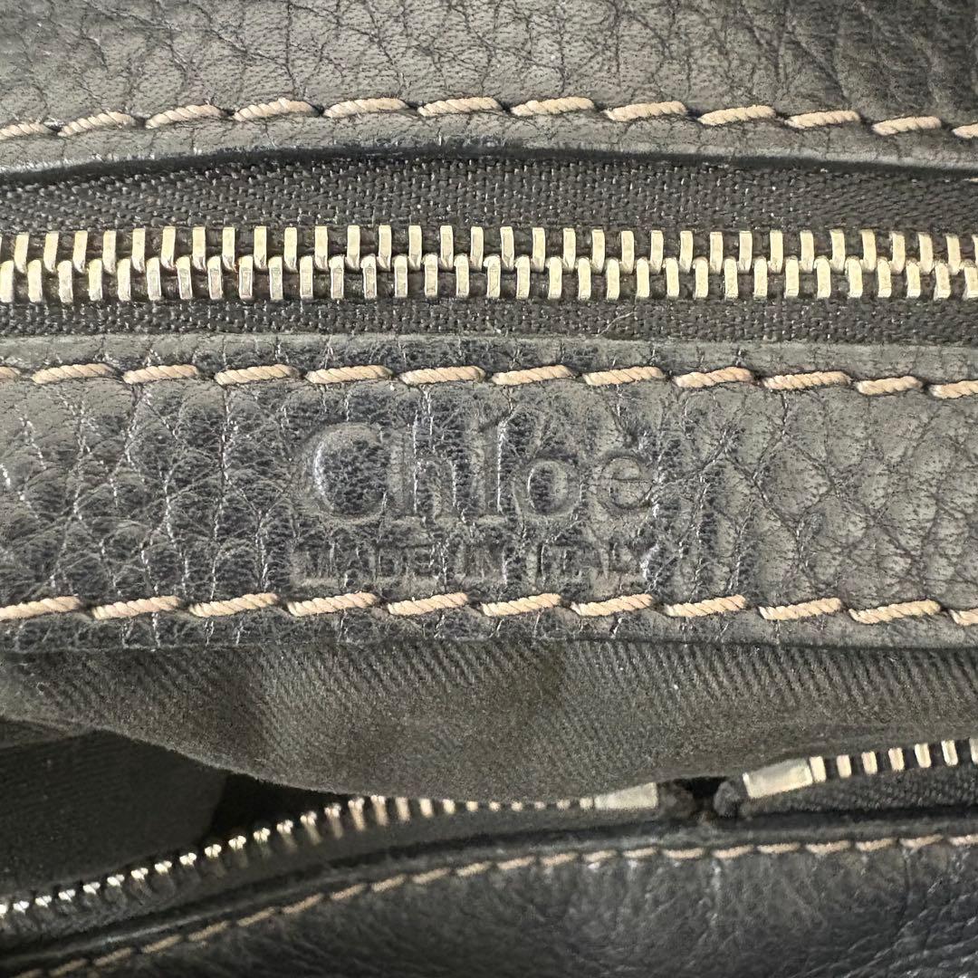 Chloe クロエ パディントン ハンドバッグ レザー 南京錠