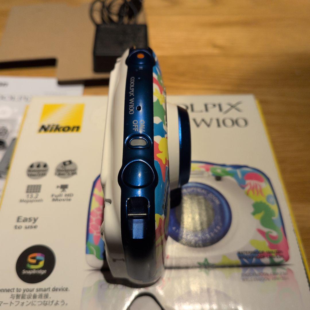 Nikon COOLPIX W100 マリン 防水 デジカメ　カメラ