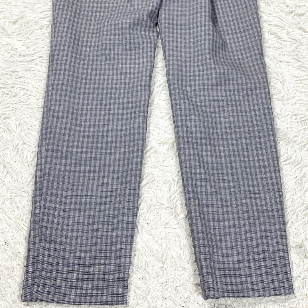 PSポールスミス グレー　チェック柄　サイズ38(M)