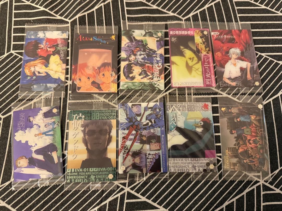 エヴァンゲリオン ウエハースカード167枚　ファイル2点
