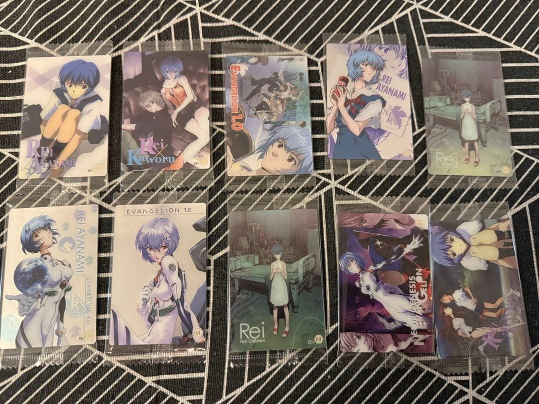エヴァンゲリオン ウエハースカード167枚　ファイル2点