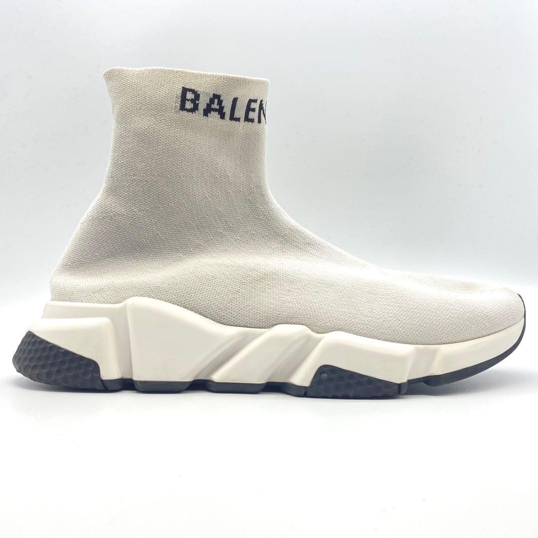 BALENCIAGA・バレンシアガ・スニーカー・白・スピードトレーナー・26.5