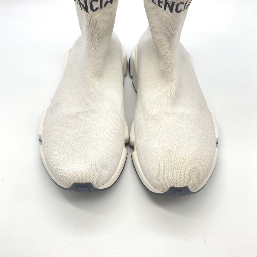 BALENCIAGA・バレンシアガ・スニーカー・白・スピードトレーナー・26.5