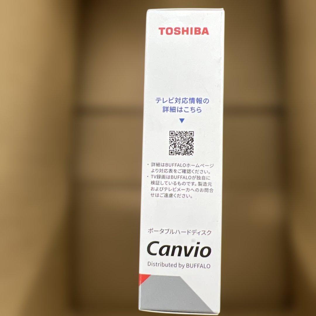 588 未開封　東芝(TOSHIBA) Canvio 4TB USB3.2
