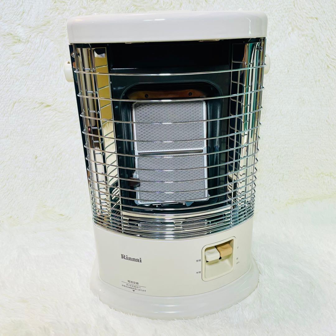 一回のみ使用　リンナイ　都市ガス　赤外線　ガスストーブ　R-852PMS3