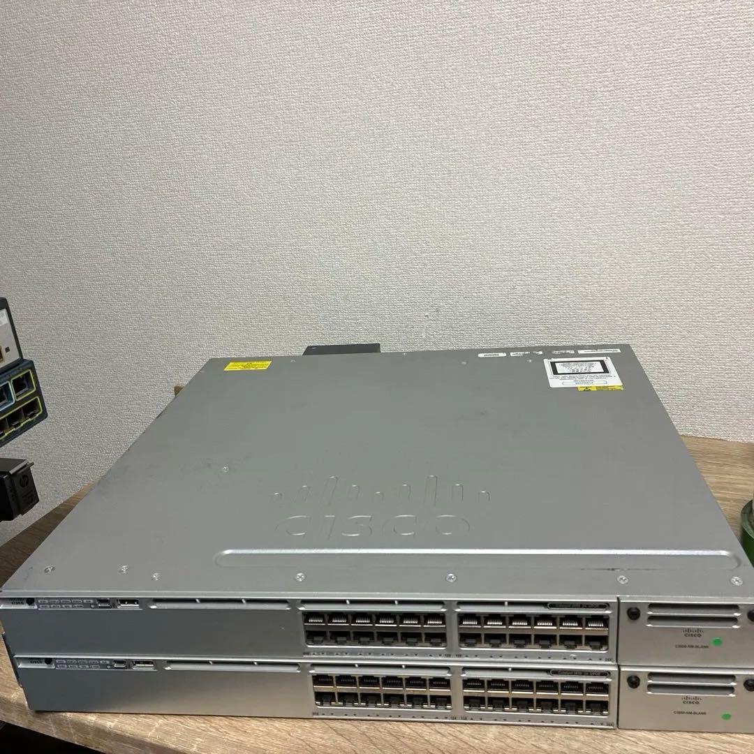 Cisco Catalyst WS-C3850-24U-L 2台