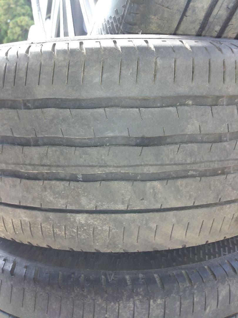 21系クラウン純正17インチアルミホイールタイヤ4本セット　引き取り限定