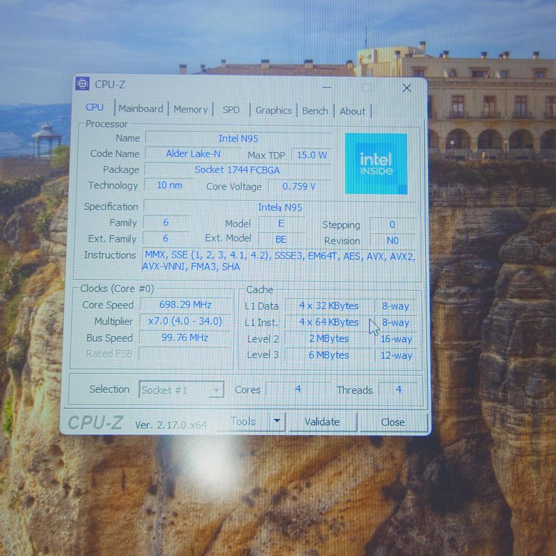 中華ミニPC TRIGKEY G4(N95 SSD_256G RAM_8G)