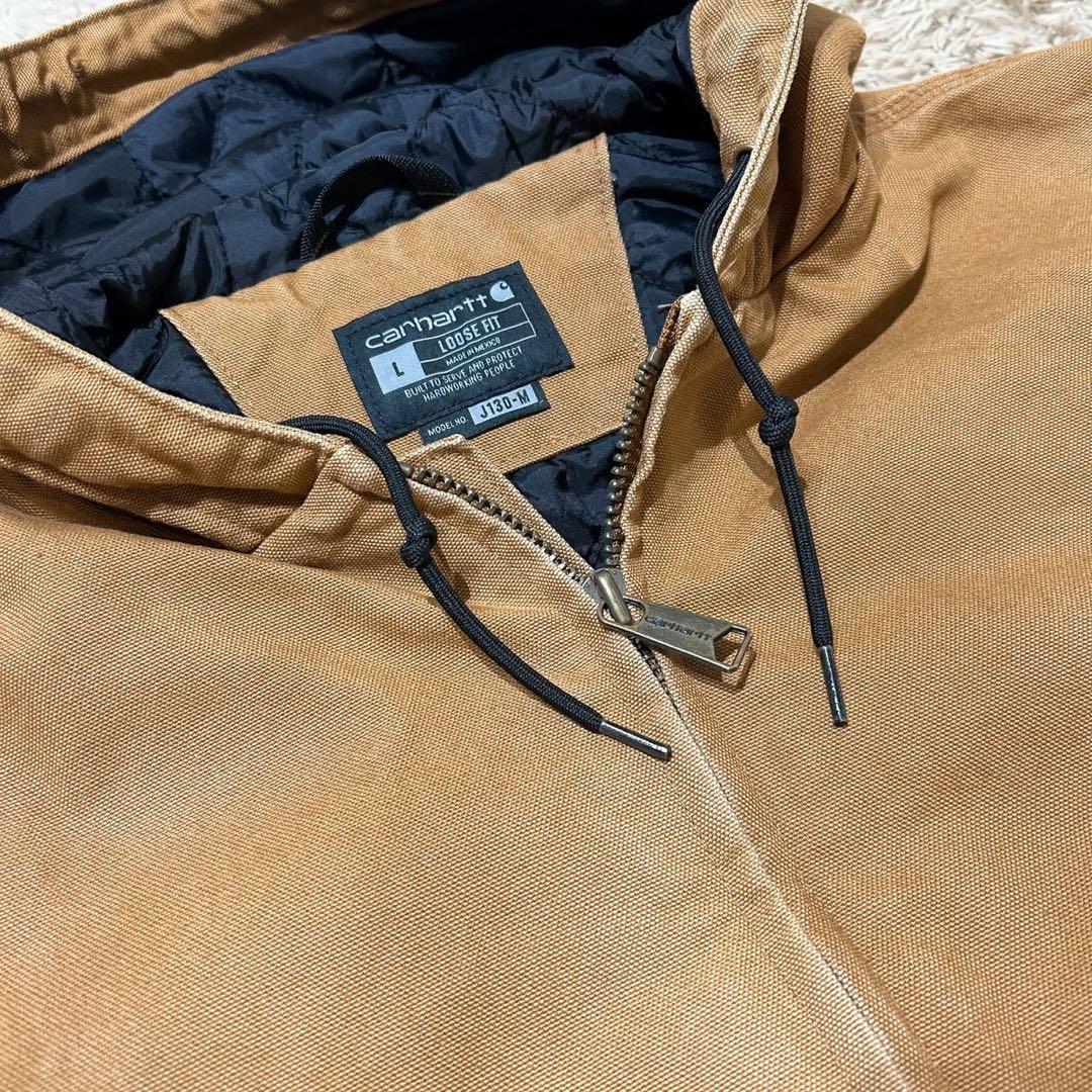 ✨人気•Ｌ〜XLsize✨カーハート アクティブジャケット ダック地 中綿 現行