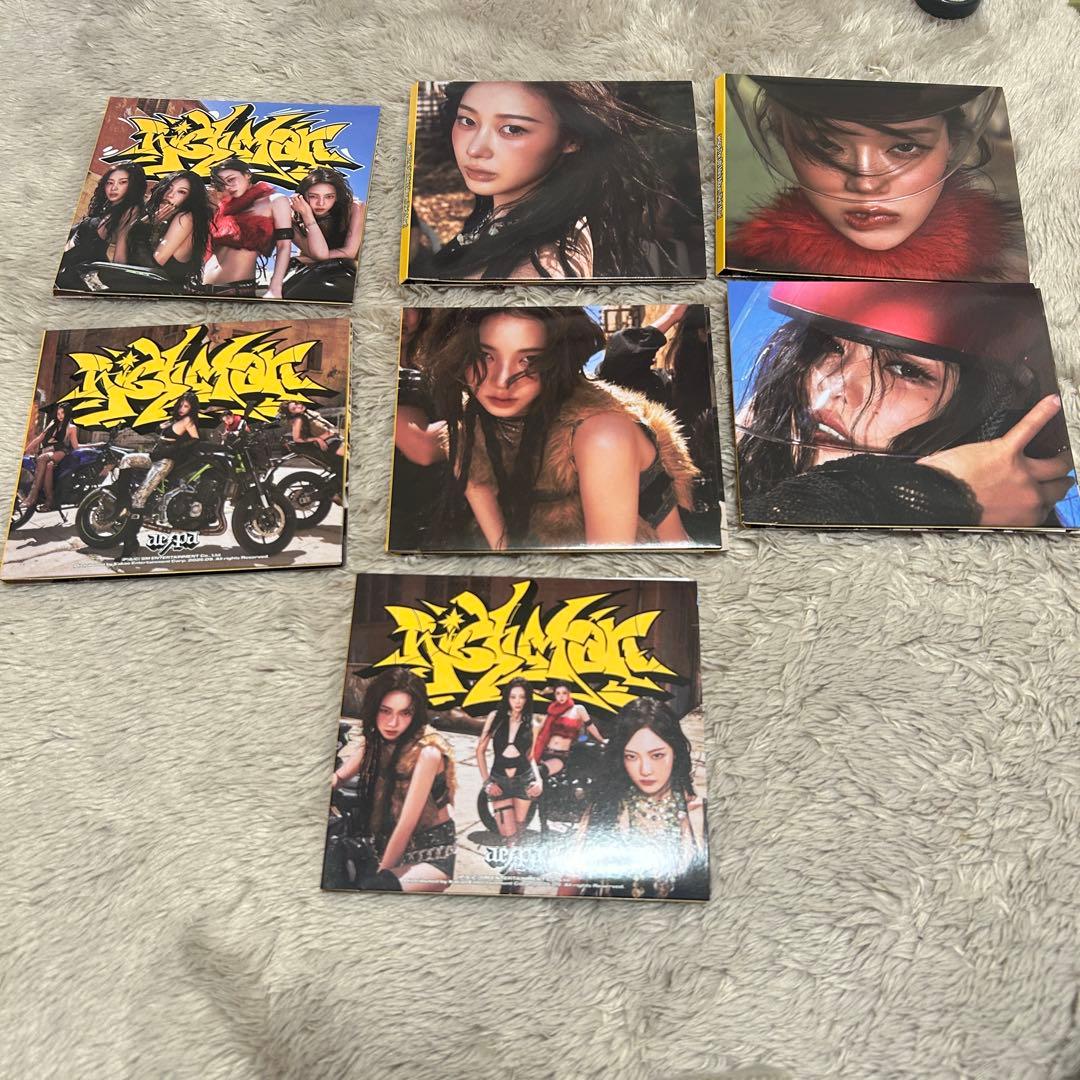 aespa richman dirtywork アルバム トレカ セット