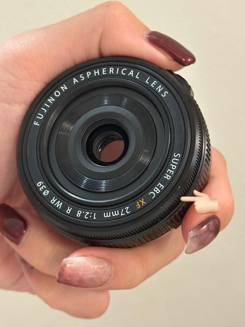 FUJIFILM XF27mm F2.8 R WR レンズ