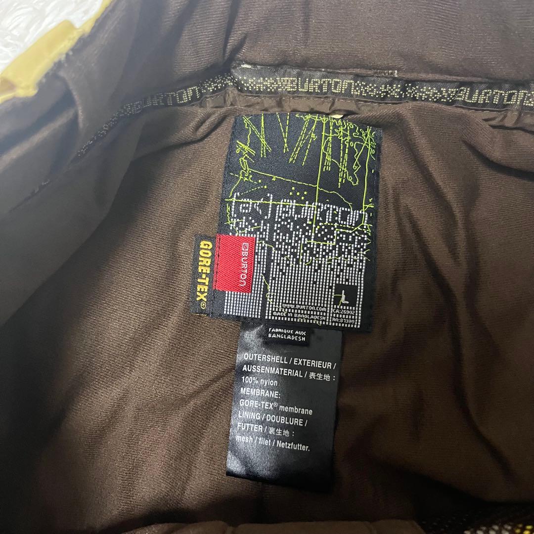 激レア BURTON AK バートン ゴアテックス パンツ スノボ 黄L