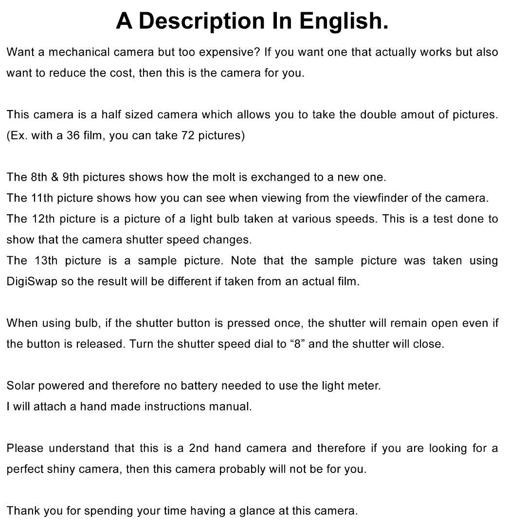 Olympus Pen D フィルムカメラ