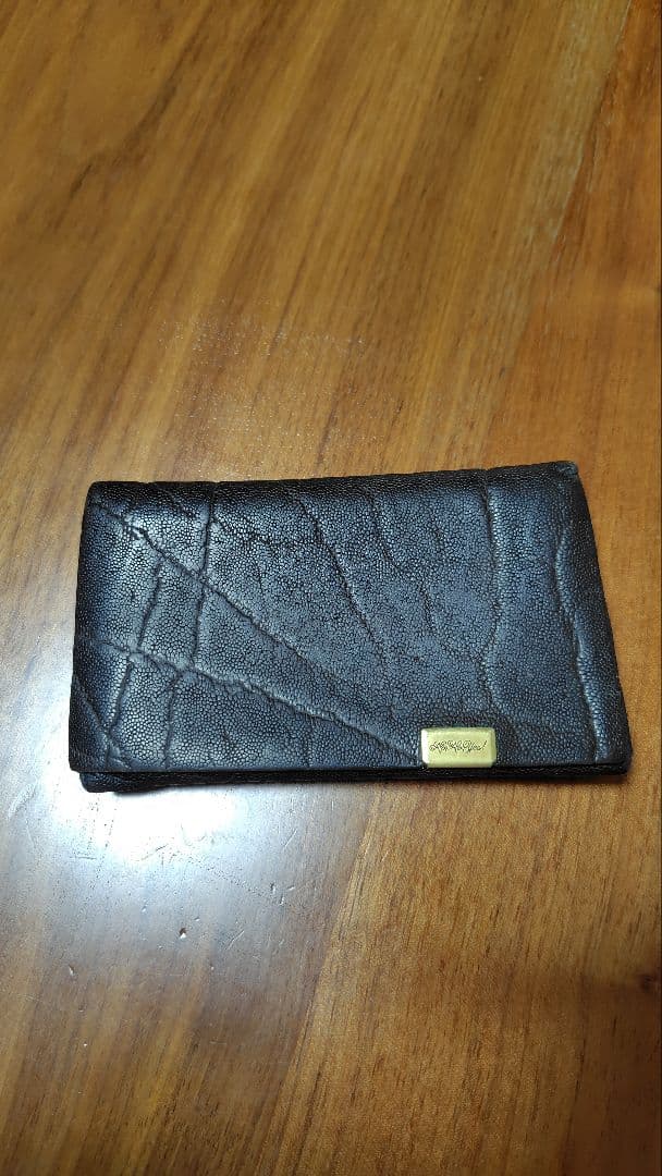 所作 shosa 象革 エレファントレザー ケースエキゾチックレザー財布