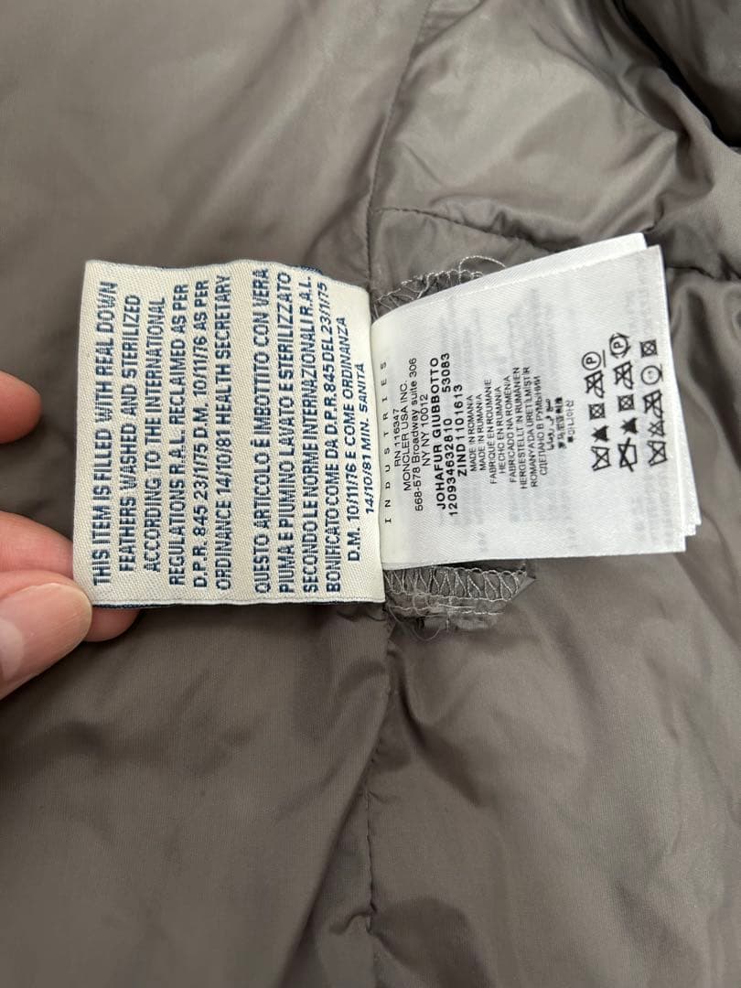 MONCLER JOHAFUR GIUBBOTTO ダウンコート