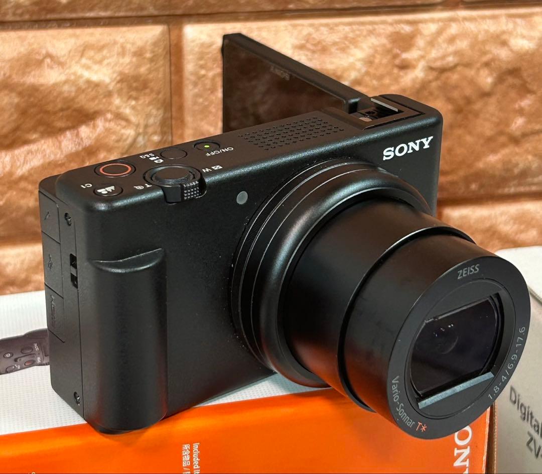 SONYコンデジ VLOGCAM ZV-1 II シューティンググリップキット