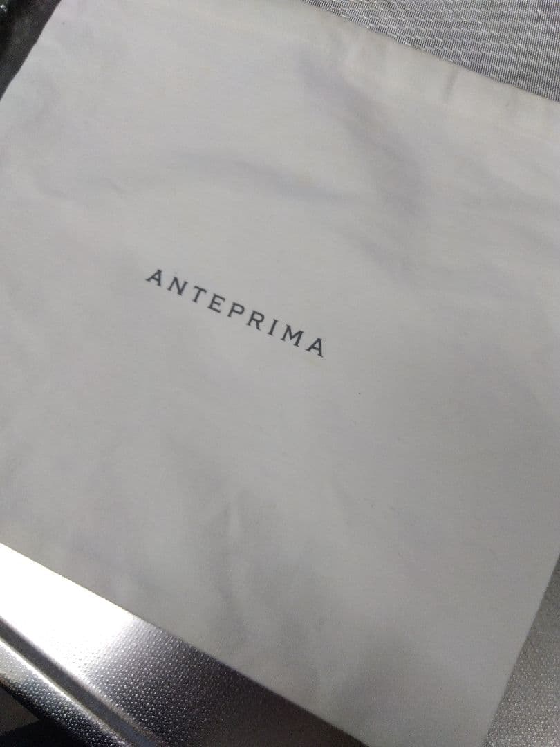 極美品アンテプリマ ワイヤーバッグ スタンダード スクエアラージ シルバー