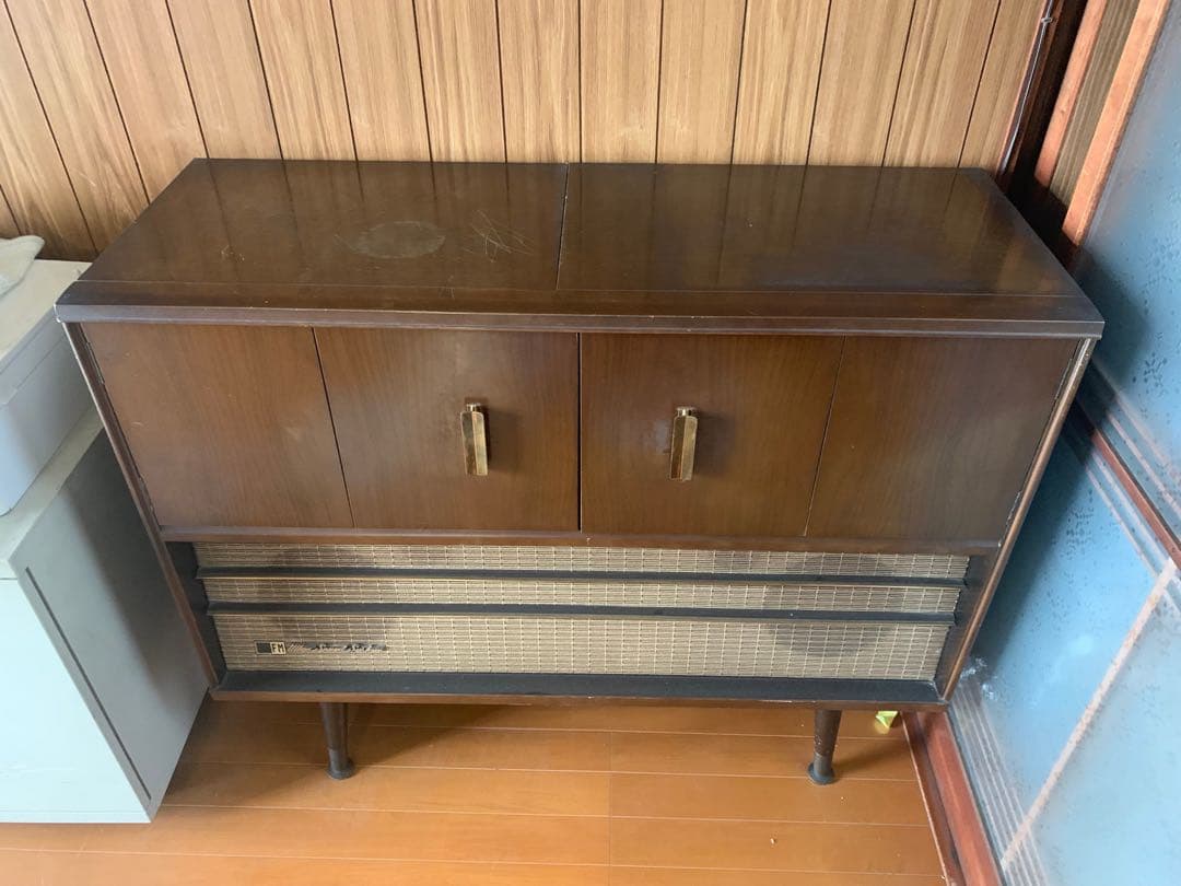 レトロ アンティーク 真空管ステレオ　Columbia