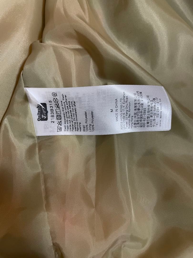 荒*フ様 【値下‼︎ 未使用品】OnitsukaTiger コーチジャケット M