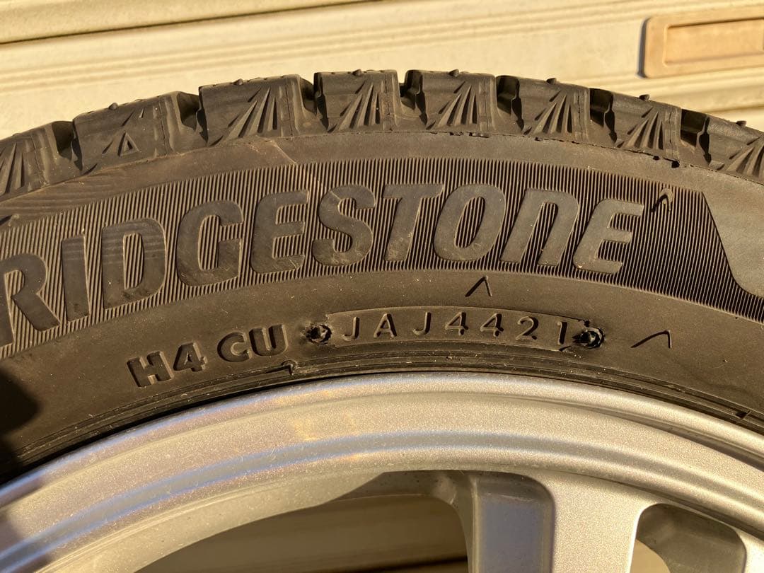 三菱アイ　ブリヂストン ブリザックVRX3 スタッドレスタイヤ・ホイールセット