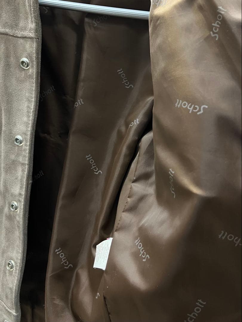 【 美品・'90s 】Schott スエード ヴィンテージ レザー ジャケット
