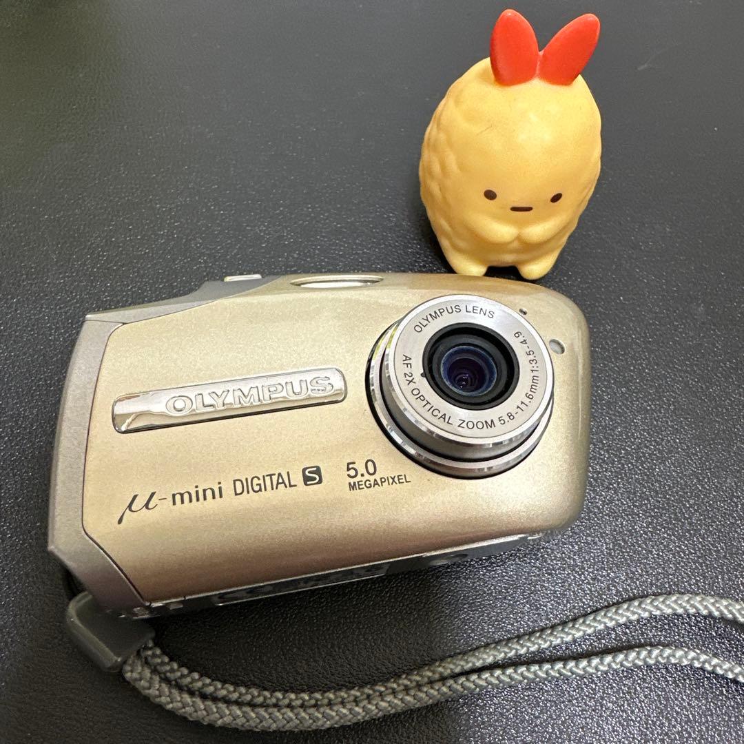 OLYMPUS μ mini DIGITAL S 5.0 mega pixel