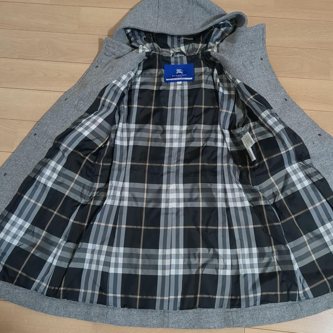 BURBERRY BLUE LABEL ダッフルコート グレー