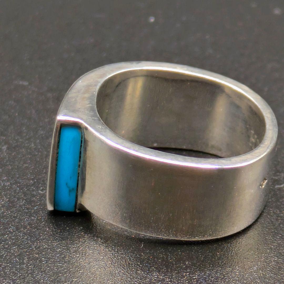 HERMES エルメス キャンディリング SV925 ターコイズ ＃53