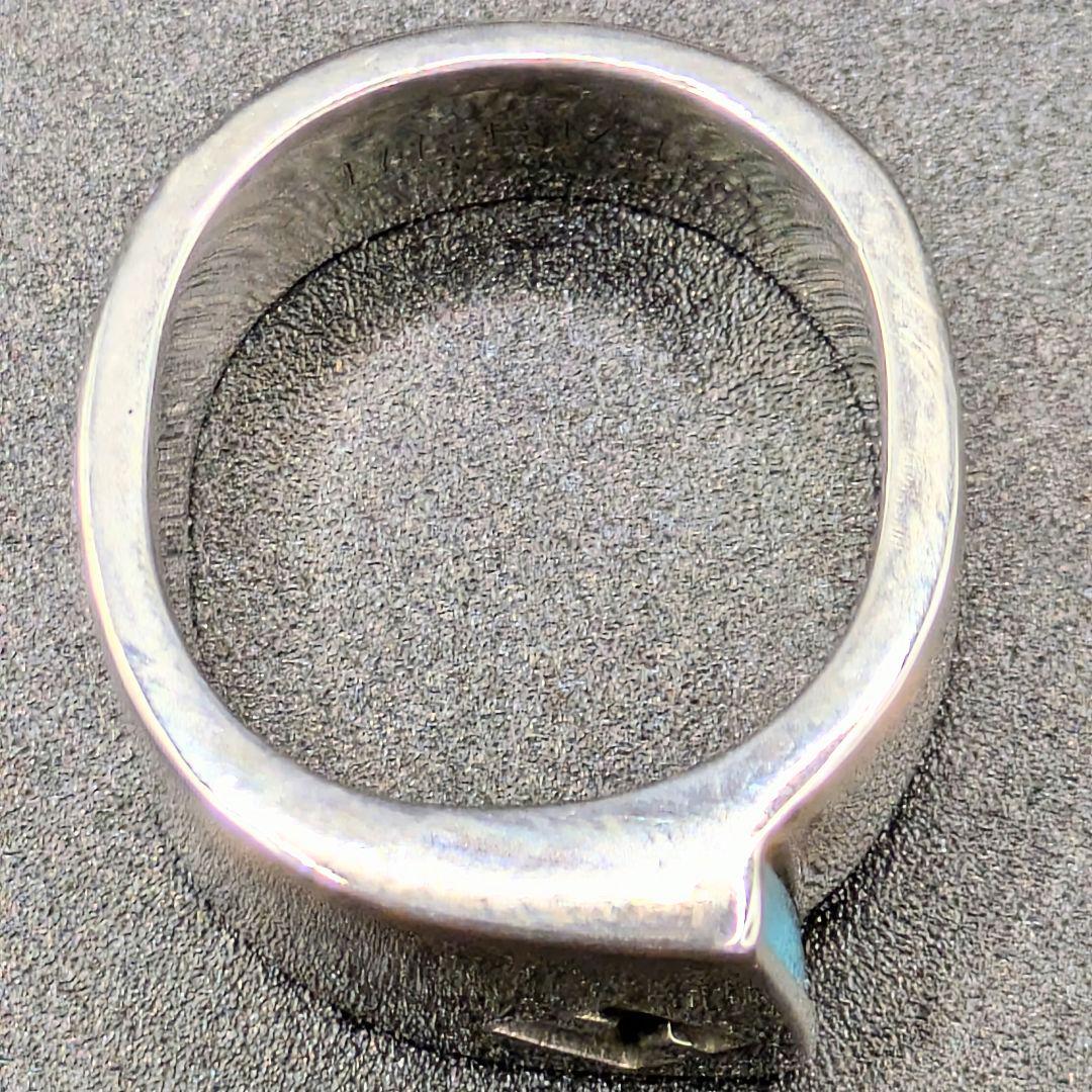 HERMES エルメス キャンディリング SV925 ターコイズ ＃53