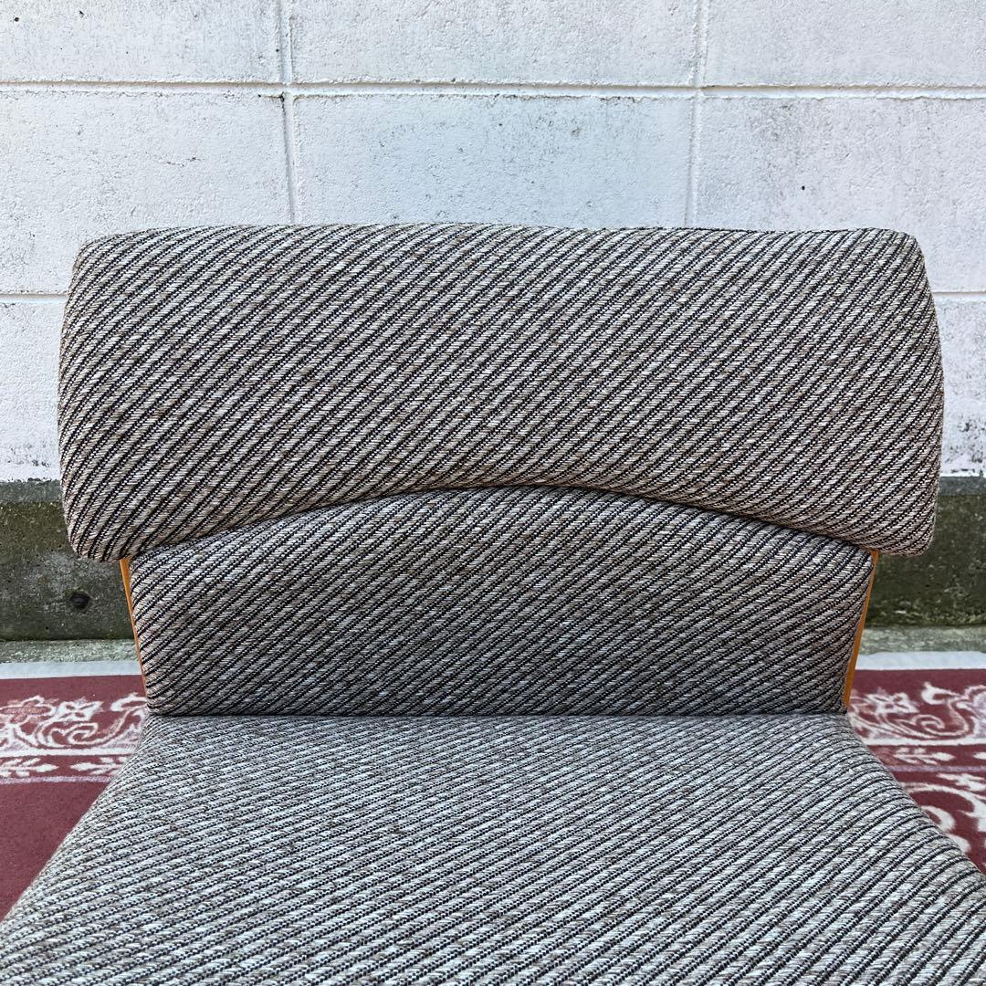 木製家具◾️ 新日本木工 楽座椅子 プライウッド木製フレーム ローチェア