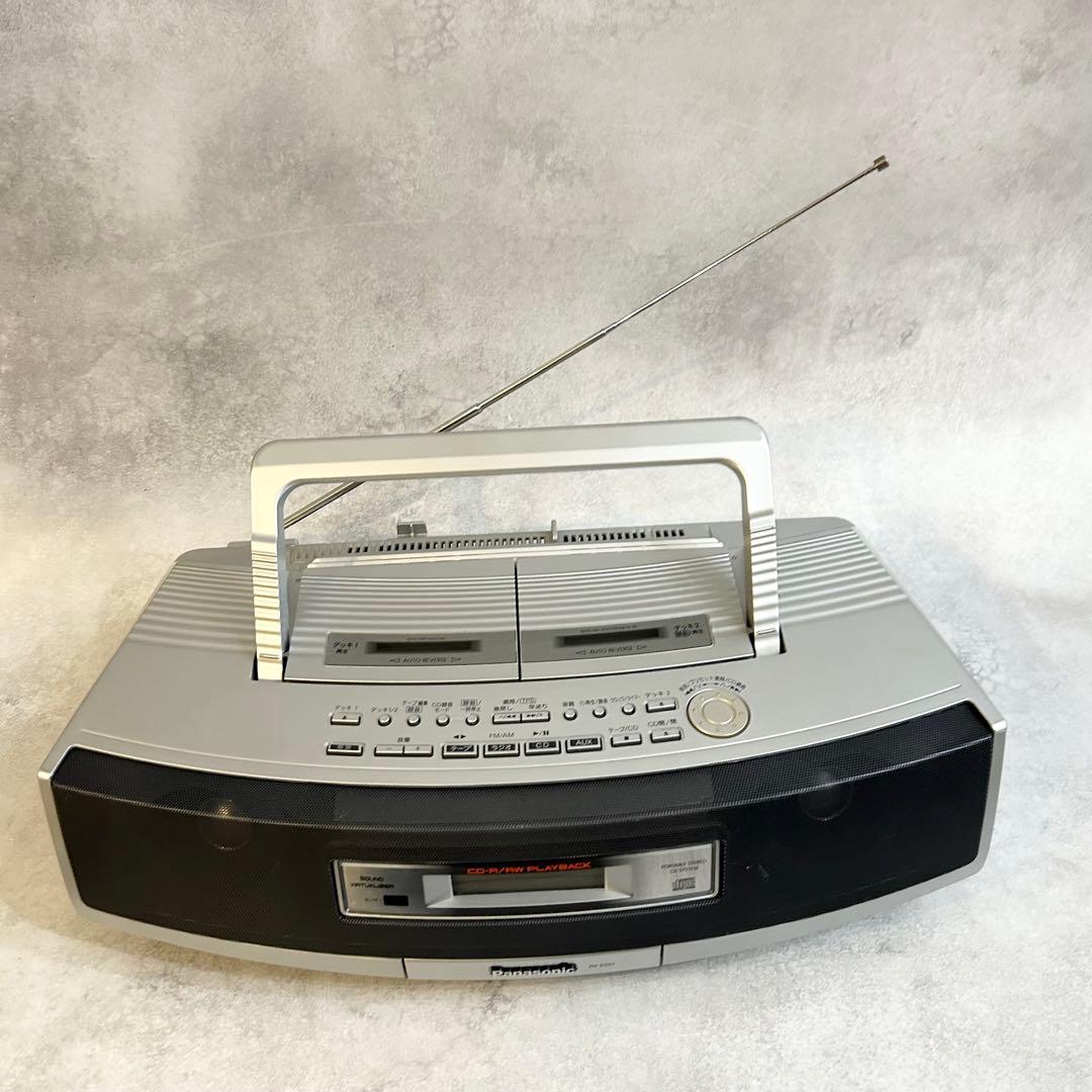 Panasonic CDラジオカセットレコーダー RX-ED57 レトロ 美品