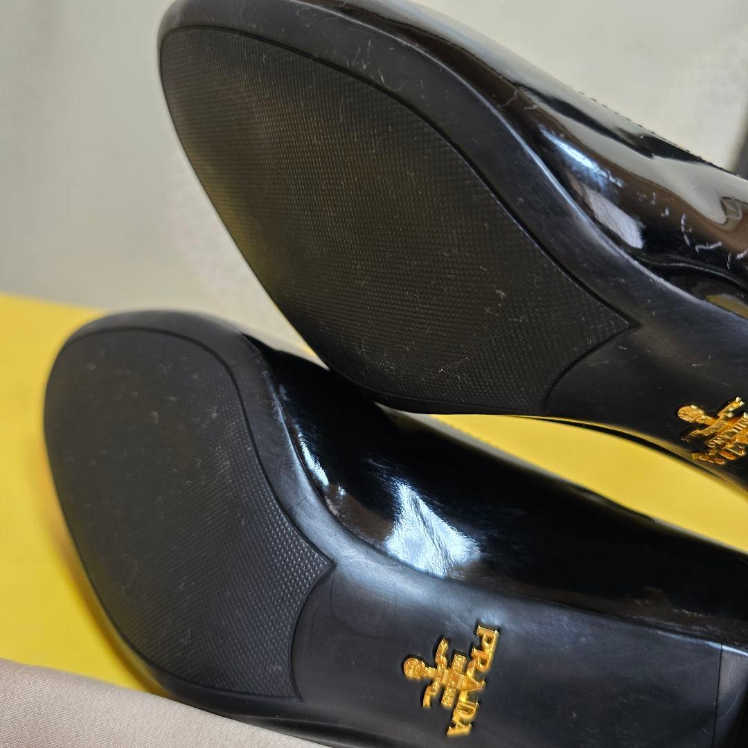 PRADA ブラック ハイヒール パンプス　未使用24.5cm