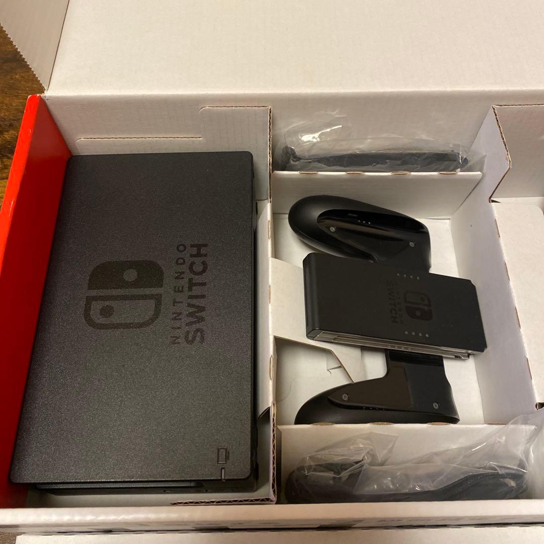Nintendo Switch 本体 グレー 付属品完備　SDカード付き