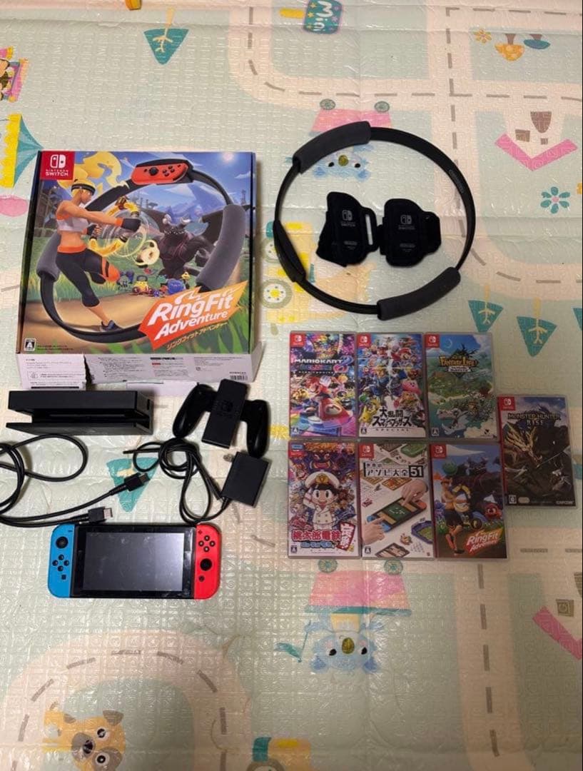 Nintendo Switch 本体 ネオンブルー/ネオンレッド プロコン