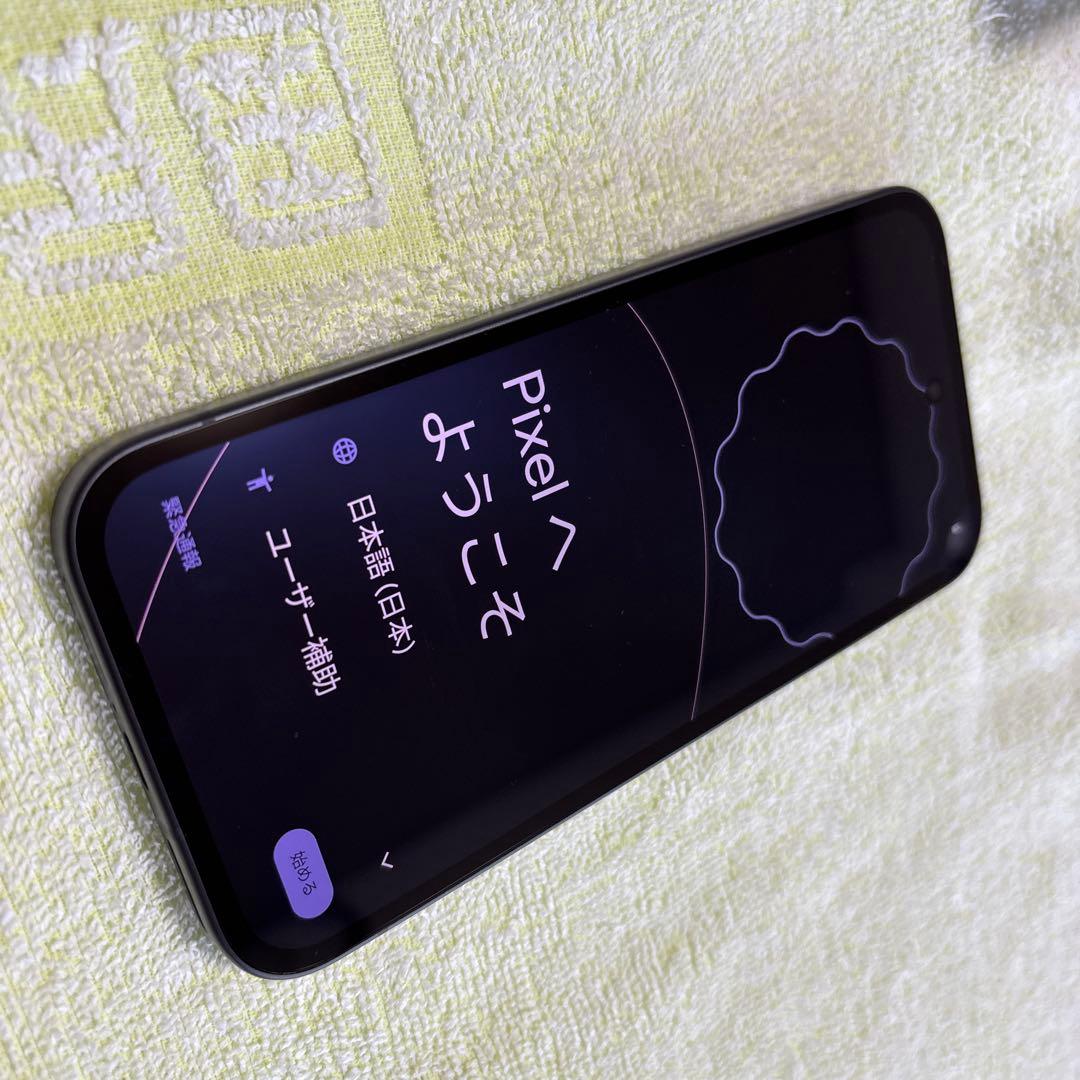 【開封のみ/新品】GooglePixel 9a 128GB 黒（オブシディアン）