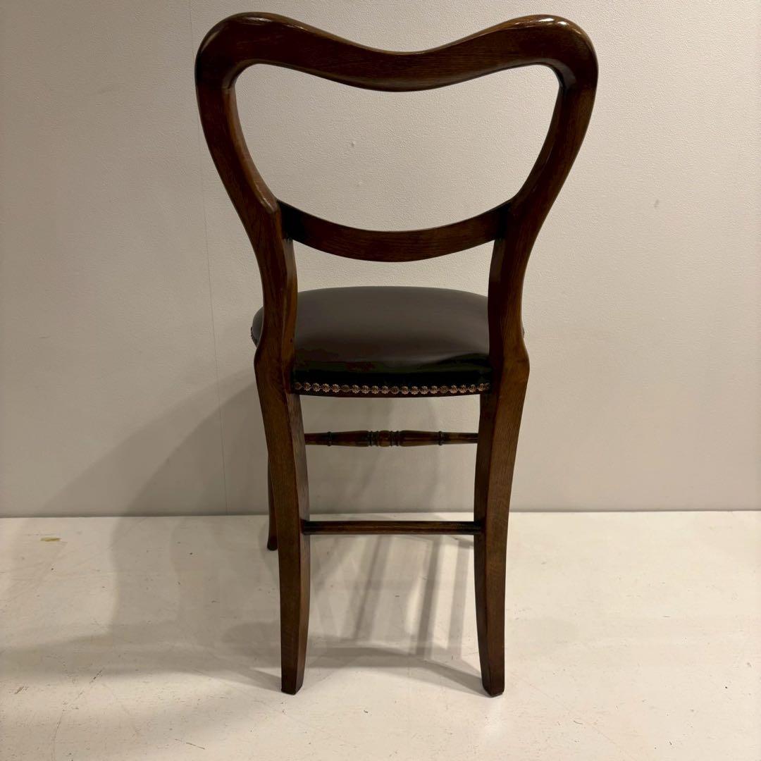 英国アンティークリプロダクト マホガニー バルーンバックチェア 椅子　2/4