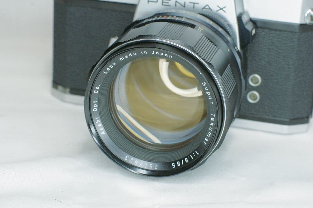 PENTAX 85mm f1.9 スーパータクマー アサペンSPボディ