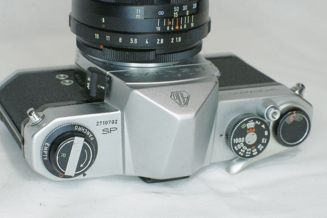 PENTAX 85mm f1.9 スーパータクマー アサペンSPボディ