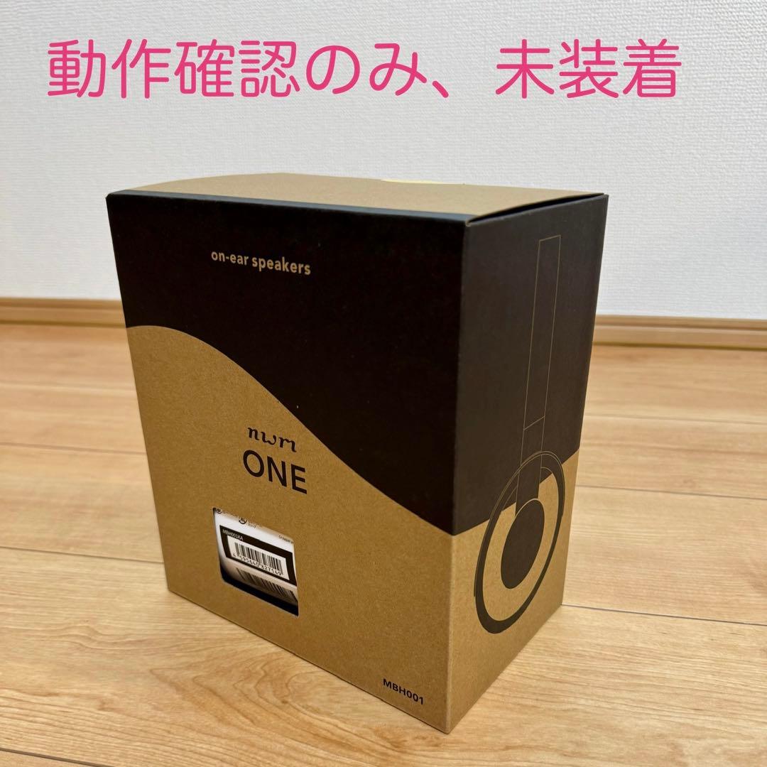 黒 オープンイヤー型 オーバーヘッドホン 耳スピーカー nwm ONE