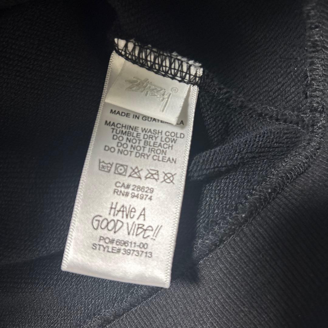 Stüssy ロゴパーカー 黒