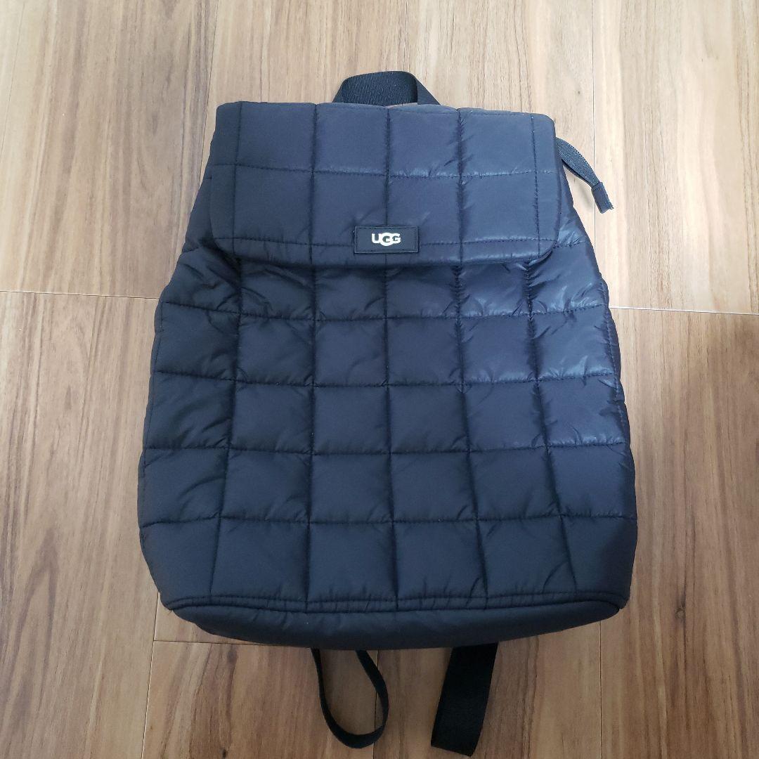 UGG キルティングリュック ブラック