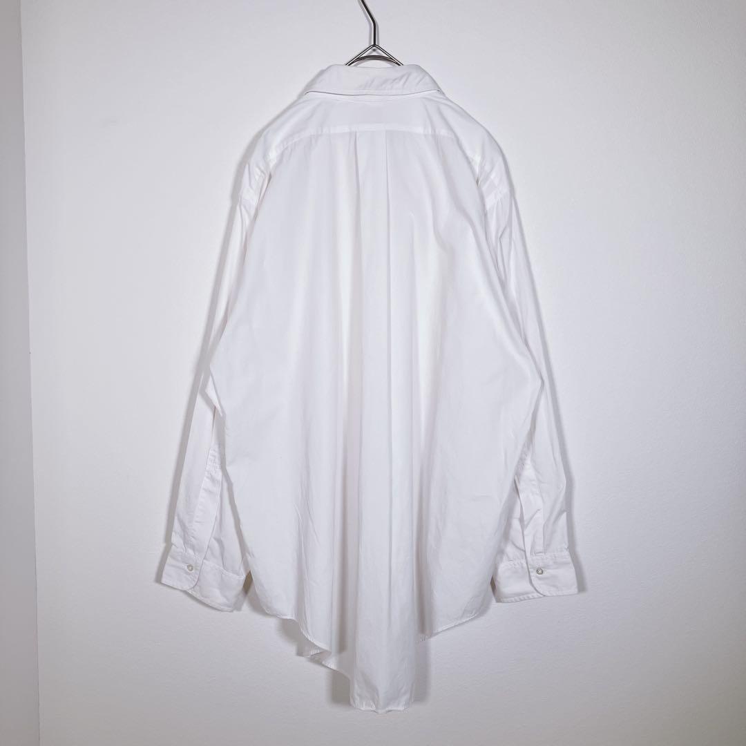 ブルックスブラザーズ　シャツ　長袖　ホワイト　USA製　17-2