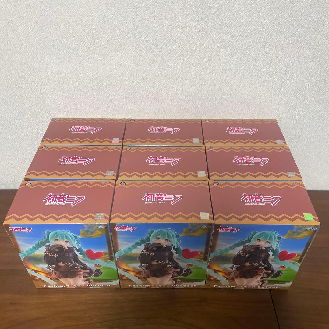 初音ミク　Fashionフィギュア Outdoor 9体セット
