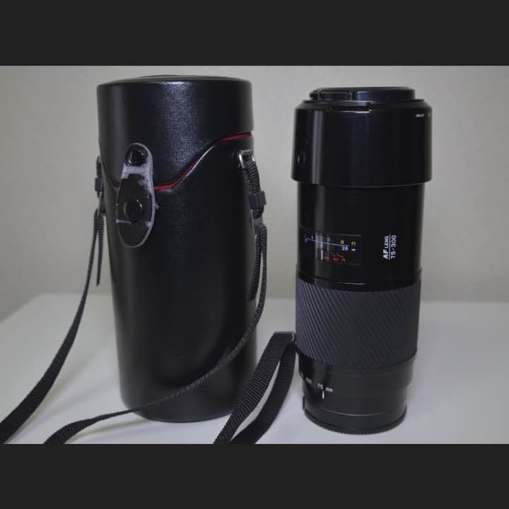 望遠レンズ MINOLTA AF 75-300mm f4.5-5.6