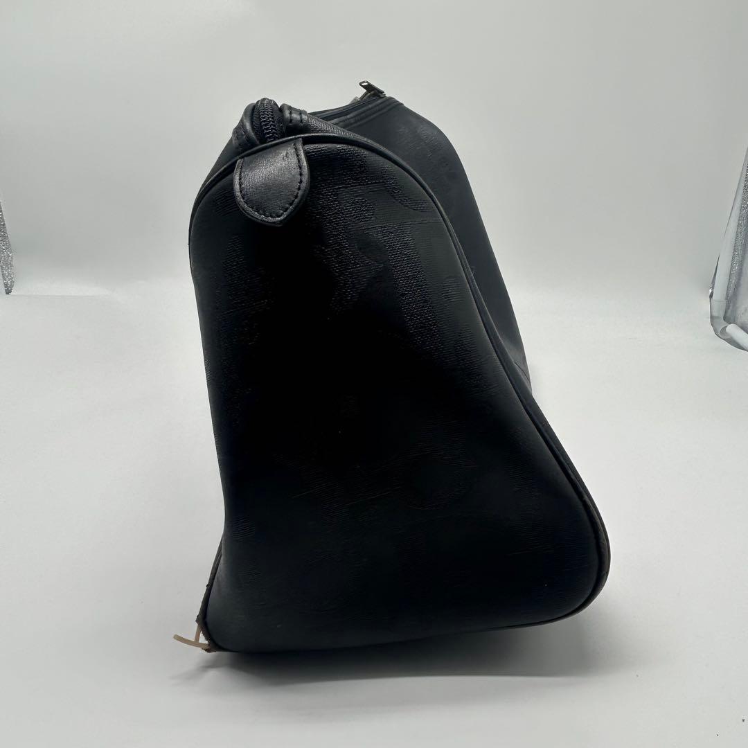 dior トロッター　ボストン　バッグ　pvc レザー